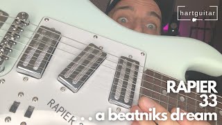 Video thumbnail for gear review #56 • Rapier 33 by hartguitar