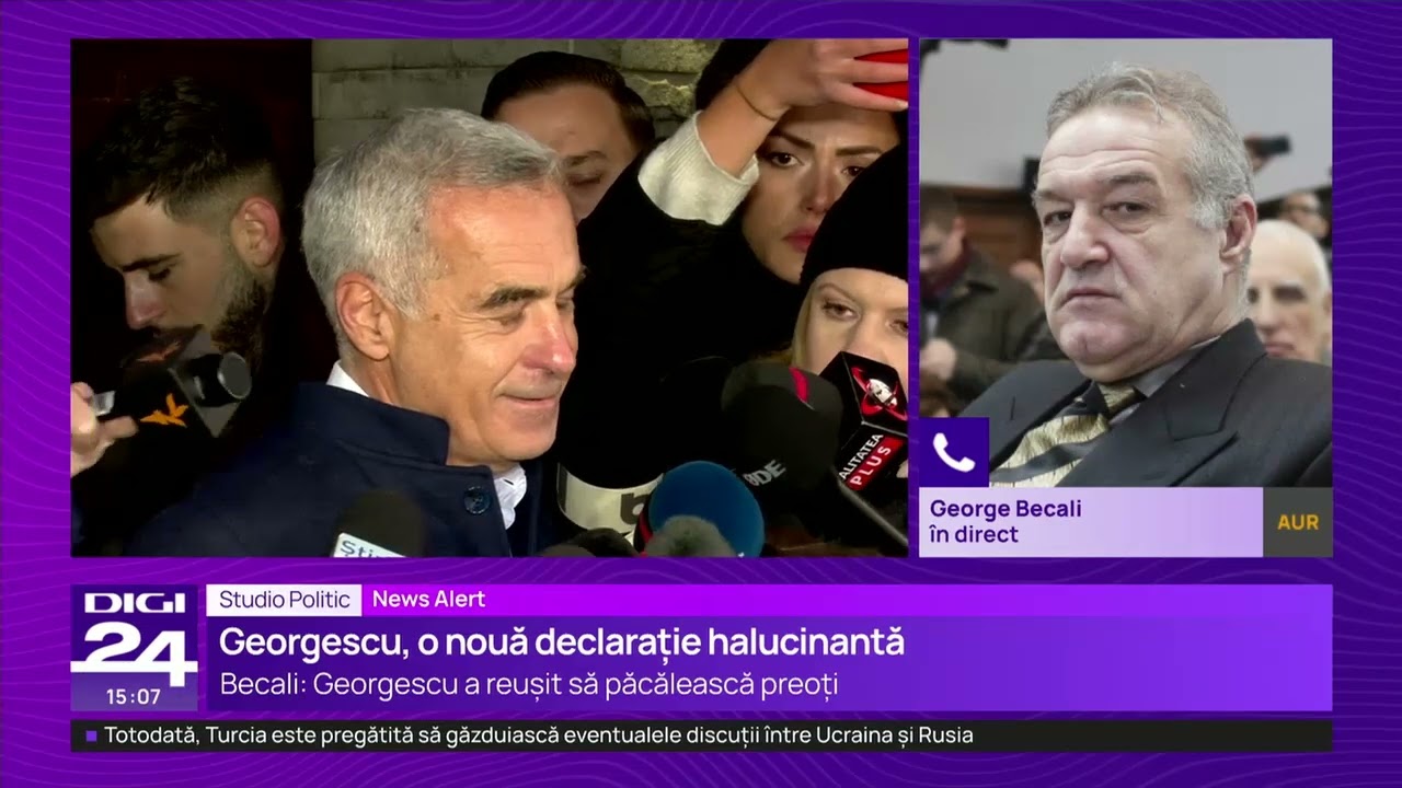 Becali: Încă mai am încredere în instituții că nu vor lăsa un om ca Georgescu să devină președinte