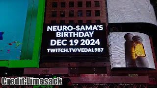 [閒聊] Neuro 在時代廣場上的生日看版