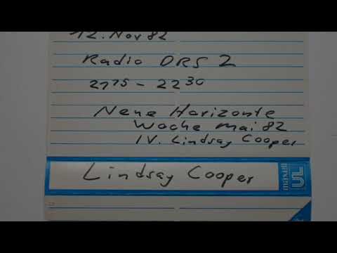 Lindsay Cooper  -  Neue Horizonte   12 Nov 1982