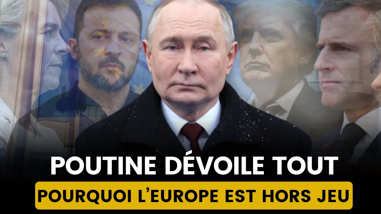 NÉGOCIATIONS SECRÈTES : POUTINE DÉVOILE CE QUE LES ÉTATS-UNIS CACHENT