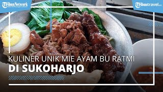 Kuliner Mie Ayam Judes Bu Ratmi di Sukoharjo, Sajikan dengan Cara Unik di dalam Wajan Kecil