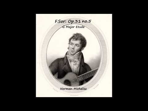 STUDY IN G, Op, 31, No.5 - Fernando Sor