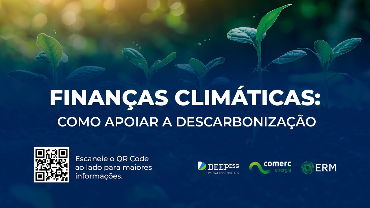 Finanças climáticas como apoiar a descarbonização