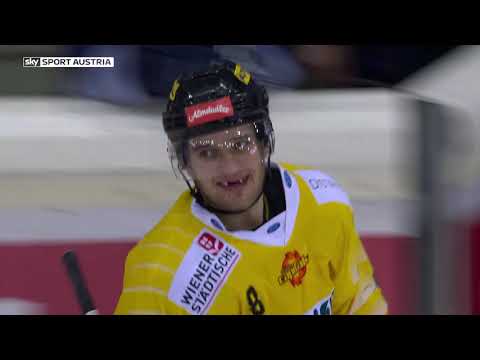 EBEL, 34. Runde: spusu Vienna Capitals - Fehervar AV19 8:2