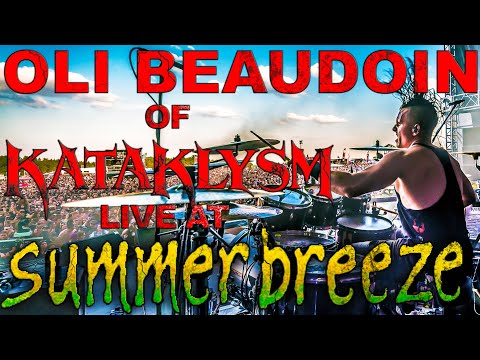 Kataklysm @ Summerbreeze 2015 - Feat. Roland Hybrid Drumming System