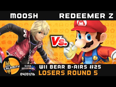 WBB #25 | BC Moosh (Falcon, Shulk) vs Redeemer Z (Mario) - Losers Round 5 - Sm4sh Singles