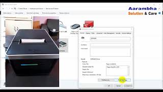 How to setup a ZKTeco Thermal Receipt Printer with Ethernet Cable