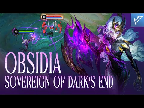 Hero Spotlight | New Hero Obsidia | Sovereign of Dark's End | Mobile Legends: Bang Bang