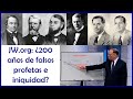JW Org 200 Years Of False Prophets And Wickedness