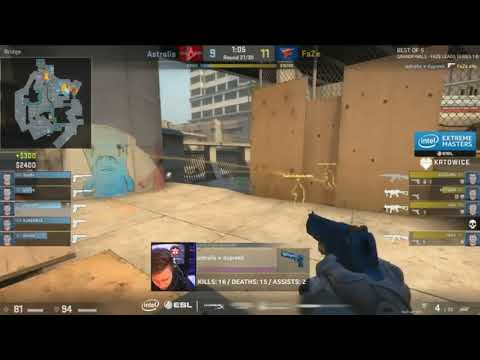 Dupreeh Deagle Ace - Astralis vs FaZe - IEM Katowice 2017 Grand Finals