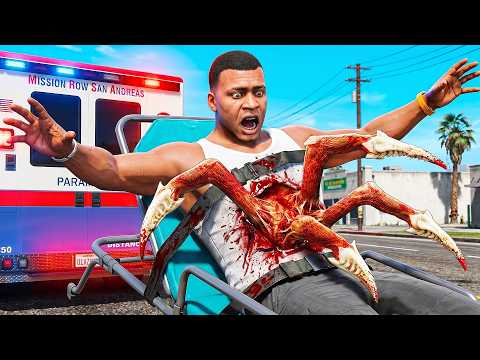ЧТО-ТО ПРОНИКЛО В ТЕЛО ФРАНКЛИНА в GTA 5!