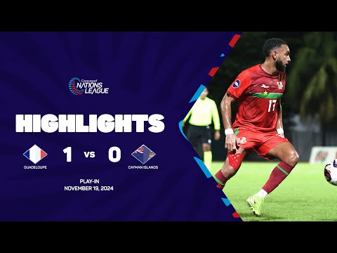 Guadeloupe 1-0 Cayman Islands