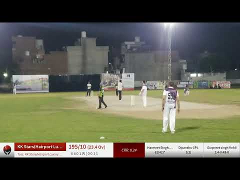 Live Cricket Match | Paras Electricals & Sahib Gallery vs KK Stars(Hairport Luxury Salon) | 15-Sep-2