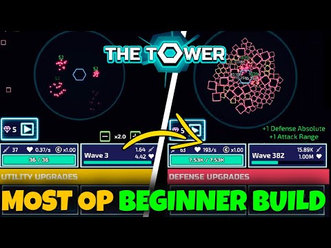 MOST OP BEGINNERS BUILD GUIDE // THE TOWER