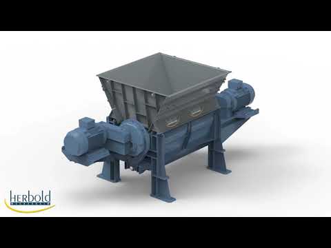 Double-shaft Shredder DWS 45/160 - Herbold Meckesheim