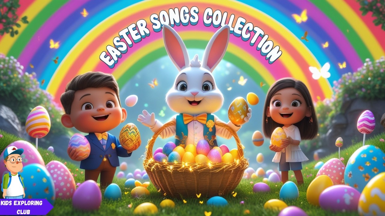 Easter Song Collection for Kids | Easter Bunny Songs, Colors & Counting Songs for Toddlers