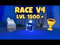 How To GET RACE V4 At 1500 In Blox Fruits