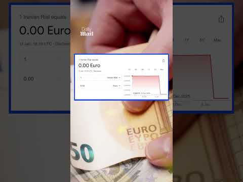 One Iranian rial is now worth zero euros