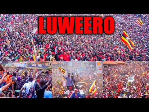 LIVE: Bobi Wine Heads to LUWERO – Roads Flooded With Supporters! | Day 54