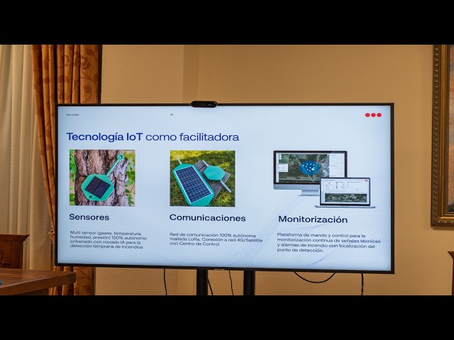 El Gobierno de Canarias implanta un sistema pionero de detección precoz de incendios forestales