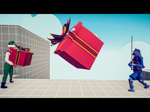 PRESENT ELF vs EVERY UNIT - Totally Accurate Battle Simulator TABS