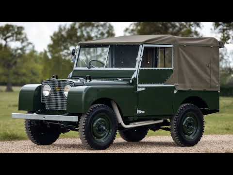 Exploring the 1950 Land Rover Series 1: A Pioneering Off-Road Legend