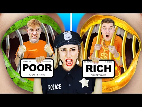 RICH VS POOR PRISONERS IN JAIL | RICH PRISONER AND BROKE PRISONER FUNNY SITUATIONS