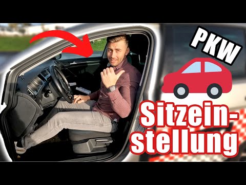 Is YOUR car seat adjusted correctly? | Correct seat adjustment in the car 🚗