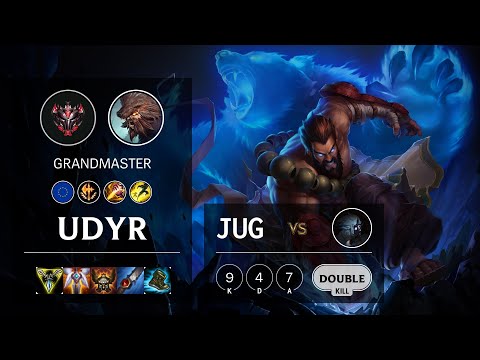 Udyr Jungle vs Kindred - EUNE Grandmaster Patch 10.16