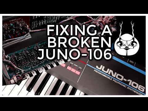 Fixing a Faulty Roland Juno-106