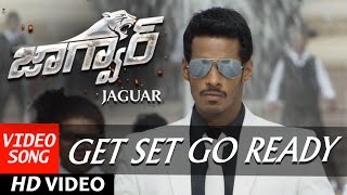 Jaguar Telugu Movie Songs | Get Set Go Ready Full Video Song | Nikhil Kumar,Deepti Saati | SS Thaman