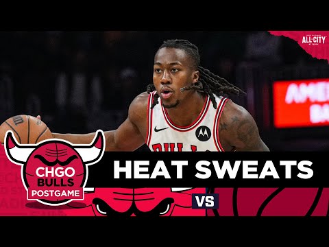 BULLS POSTGAME: Ayo Dosunmu Leads Shorthanded Bulls to WILD Win vs Heat | CHGO Bulls Podcast