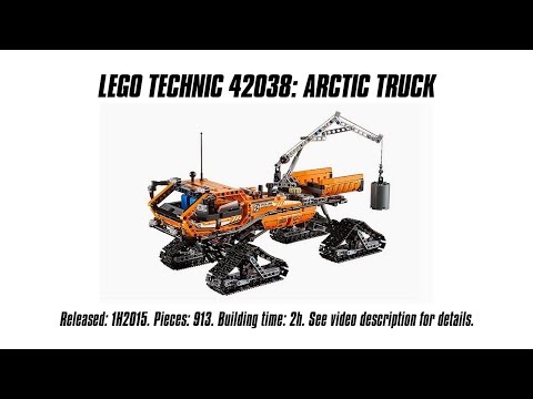 Vidéo LEGO Technic 42038 : Arctic Truck