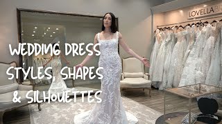 Wedding Dress Styles, Shapes & Silhouettes