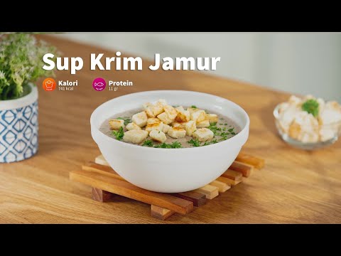 SUP KRIM JAMUR ala Chef Nadya