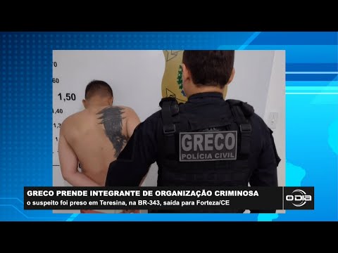 GRECO prende integrante de organização criminosa na BR-343 31 01 2023