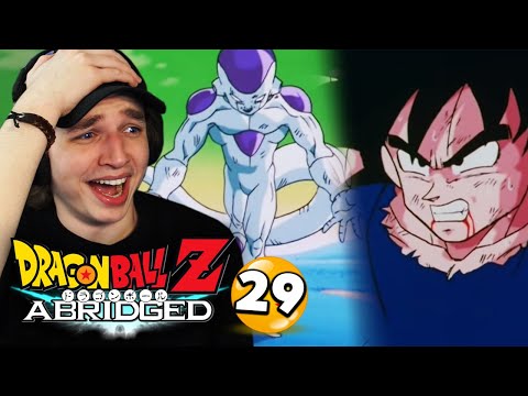 GOKU VS. FRIEZA BEGINS!! | DBZ: Abridged REACTION Episode 29