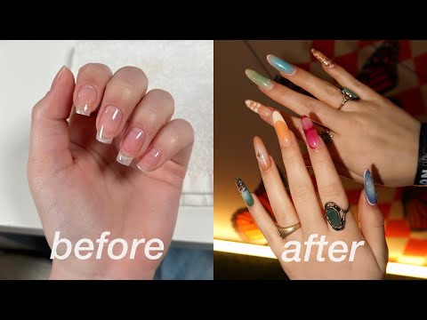 STEP BY STEP HOW I DO MY NAILS AT HOME LIKE A PRO *COACHELLA NAILS*