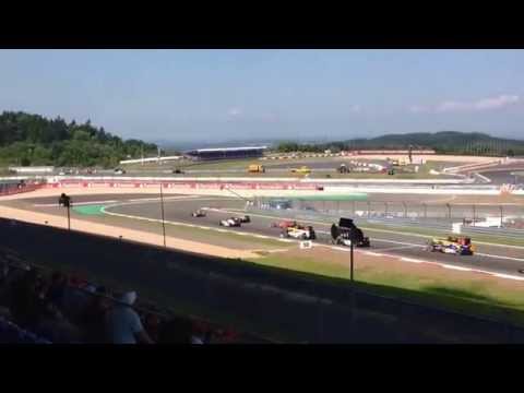 The start of GP2 series in Nürburgring 2013 amazing