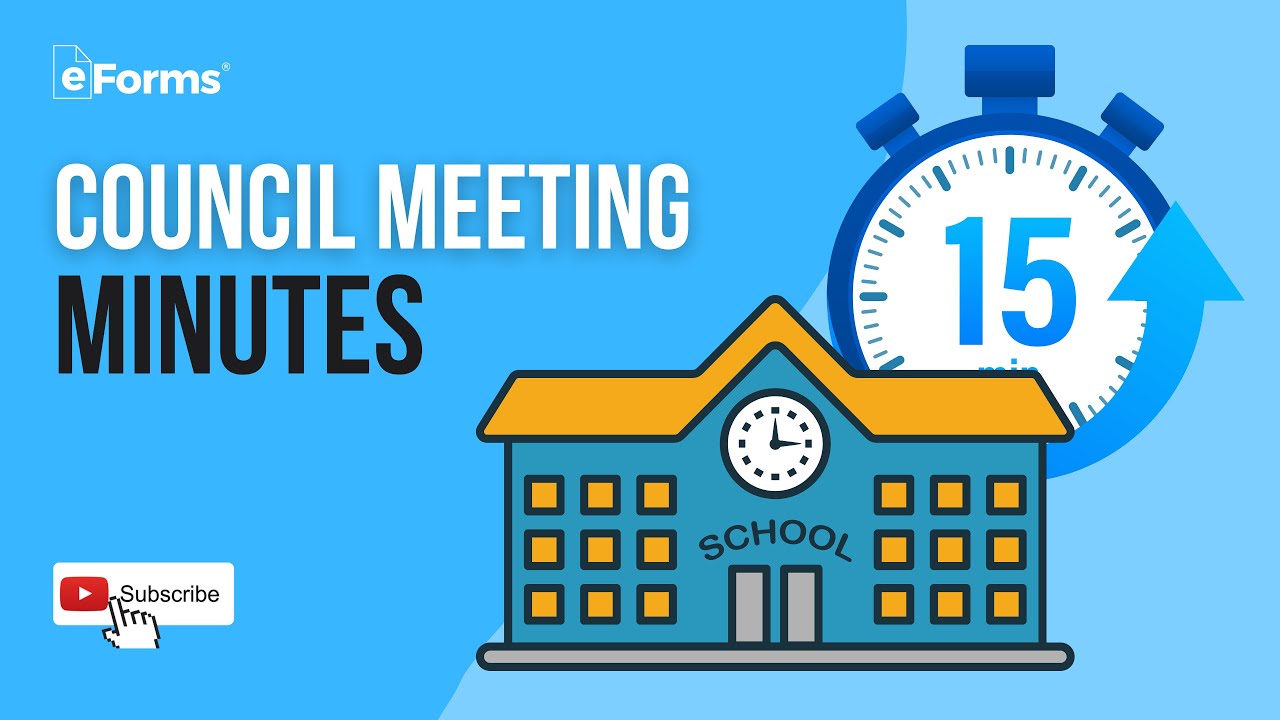 Council Meeting Minutes - EXPLAINED