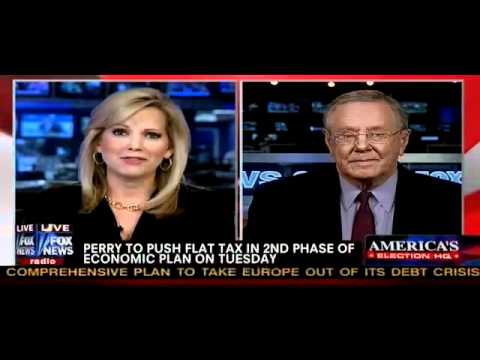 Click to Watch the Former Candidate Steve Forbes Endorses Rick Perry's Candidacy and Flat Tax Plan  video