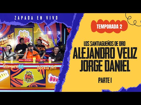 ALEJANDRO VELIZ, JORGE DANIEL, LOS SANTIAGUEÑOS DE ORO / Zapada EN VIVO en UN POCO DE RUIDO! Parte 1