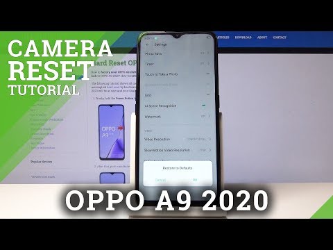 How to Reset Camera in OPPO A9 2020 - Fix Camera Issues