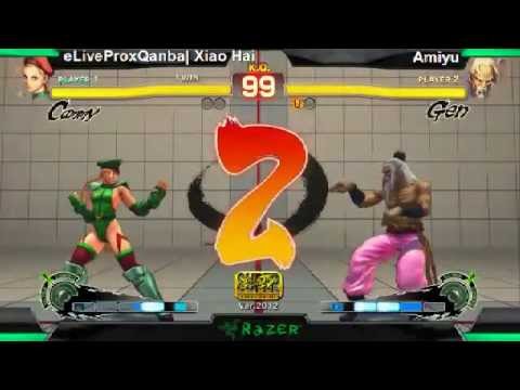 SS2K12 AE2012: Xiao Hai (Cammy) vs Amiyu (Gen) - Day 1 (Losers Pool Match)