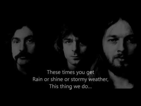 Pink Floyd - " Louder than Words "  with  LYRICS