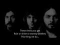 Pink Floyd - " Louder than Words "  with  LYRICS