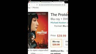the protege blu ray and DVD release date confirmed