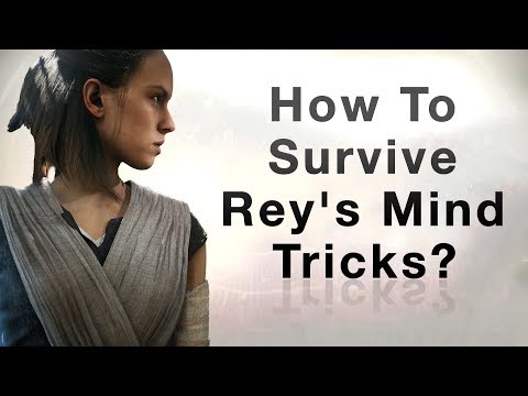 Star Wars Battlefront 2  - How To Survive Rey's Mind Trick Ability