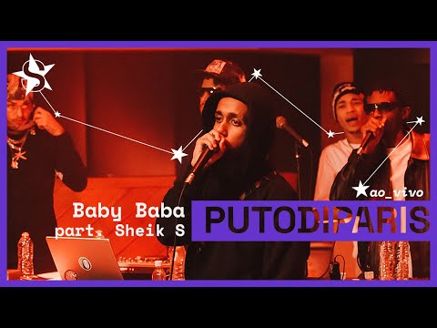 Putodiparis - Baby Baba part. Sheik S - Ao Vivo no Estúdio Showlivre 2023